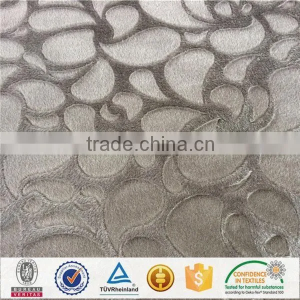 Cutted Velboa Fabric With Pattern Edge photo-2