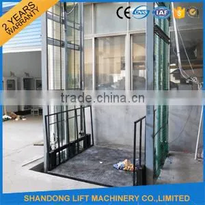 1.5T 4.5M Vertical Hydraulic Warehouse Cargo Lift With CE photo-5