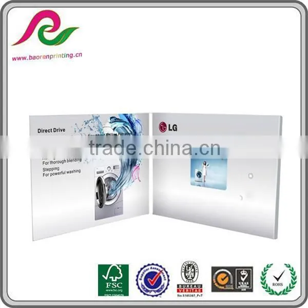 LCD Screen Video Greeting Cards Autodyne Video With Camera Video Brochure photo-3