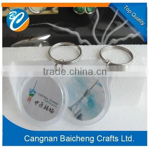 Clear Blank Acrylic Keychain Supplies Custom Design and Logo With Quick Delivery and High Quality for Sale/goods Stocked photo-5