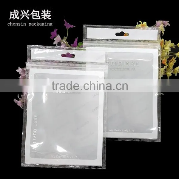 11*17cm(4.33*6.7")original Printing Packaging Pouch Hair Accessories Cheap Plastic Zipper Bag photo-2