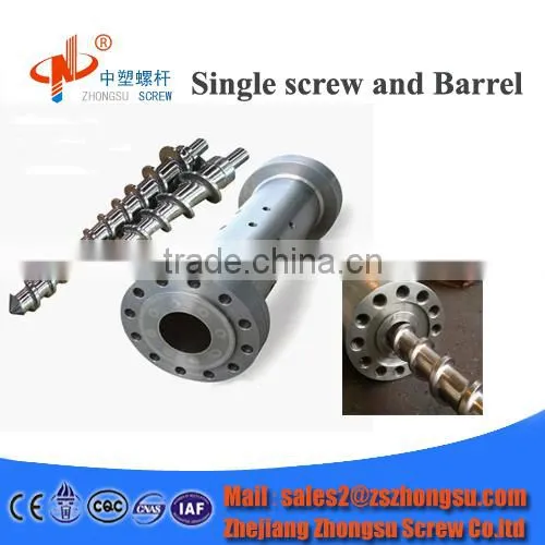 Recycling Rubber Scrap Rubber Screw Barrel for Rubber Machine photo-3