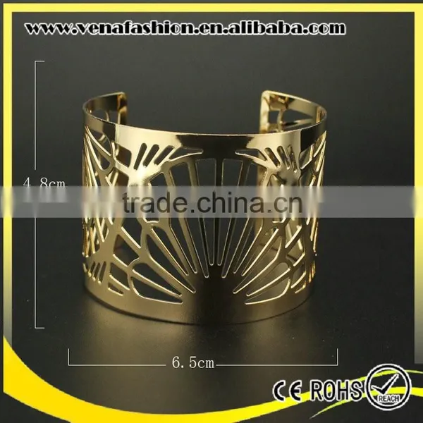 Custom Plain Metal Cuff Bracelet, Blank Cuff Bracelets Wholesale photo-3