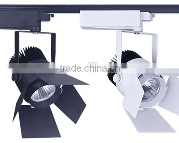 Show Case Led Track Light Adjustable 7w 9w 12w (black/white Surface) photo-5