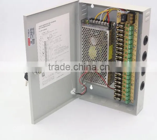 Manufacture 12V 15A Psu Box 18CH Shunt Filtering Switch Power Supply Box YJS-A032 photo-4