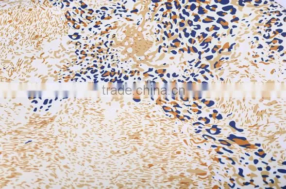 New Design Waterproof Leopard Grain Fabric Printing With Pvc Coating photo-2