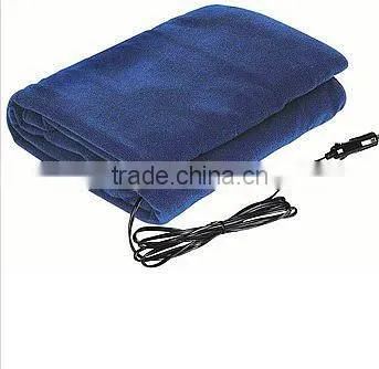 12 Volt Electric Heating Blanket, Travel Blankt, Car Heating Polar Fleece Blanket