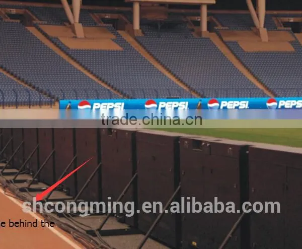 Large Stadium Led Panel Screen Displays Solar Power Advertising Display photo-2