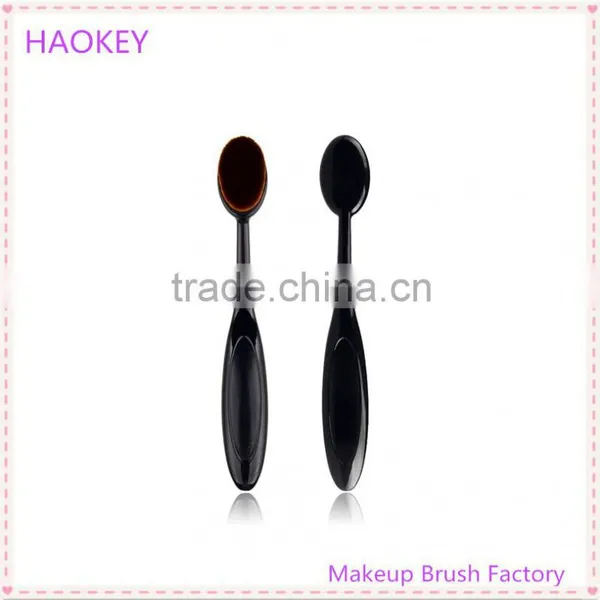 10PC/Set Pro Toothbrush Shaped Eyebrow Foundation Power Face Eyeliner Lip Oval Cream Puff Brushes Makeup Beauty Tools Set photo-5