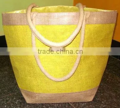 REUSABLE UPMARKET JUTE SHOPPER photo-4