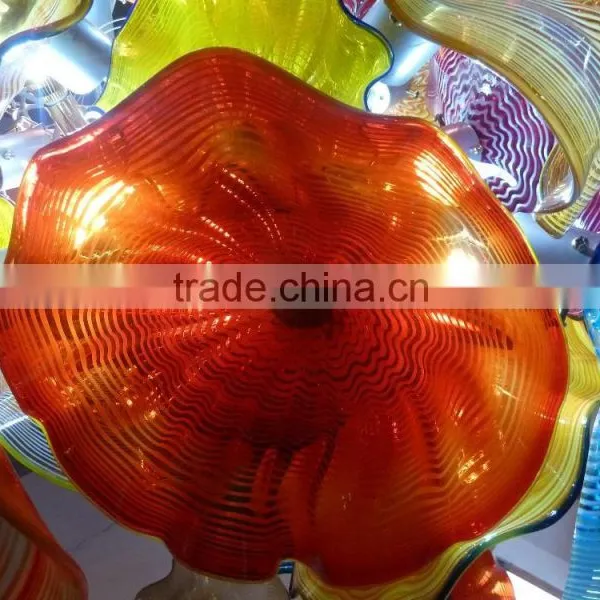 Hand Blown Glass Chandelier Decoration XO-20150618 Modern Glass Chandelier From Famous Chinese Glass Artist Mr Ou LianHua photo-3