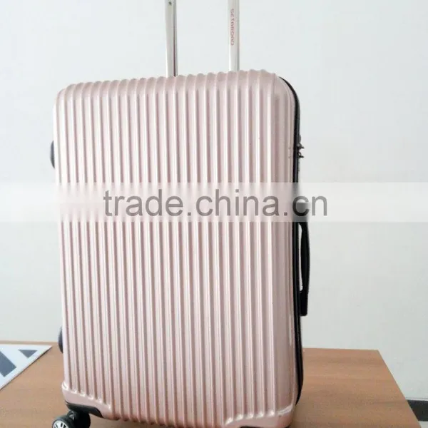 Roral Quality Hard ABS Rotatable Quality Trolley Luggae Set