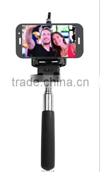 Universal For Mobile Phone Telescopic Silicone Handle Cover Mini Selfie Stick