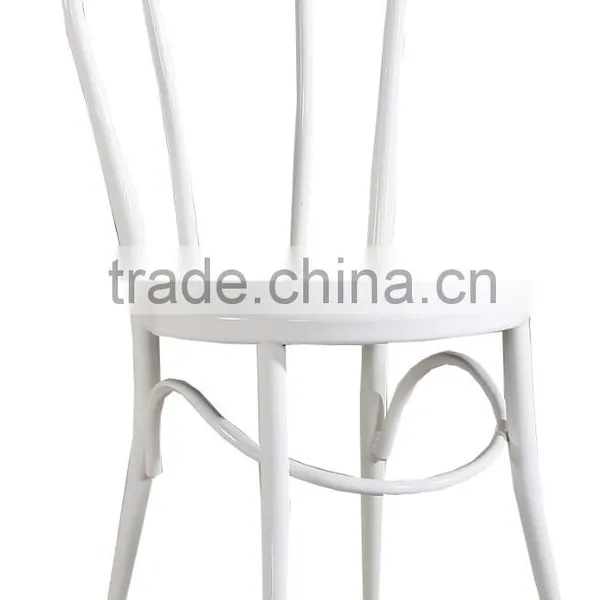 Whole Sale Cheap Steel Frame Coffee Chair With Leather Cushion T002 photo-2