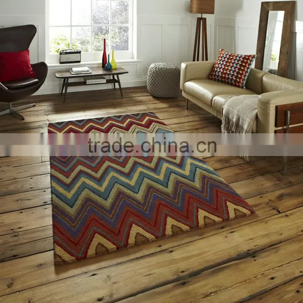 Modern Design Glow Carpet Handmade Carpets, Woollen Rugs, Shenzhen Carpet photo-3