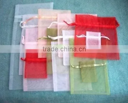 Factory Hot Sell Customed Organza Gift Bag ,many Colors photo-2