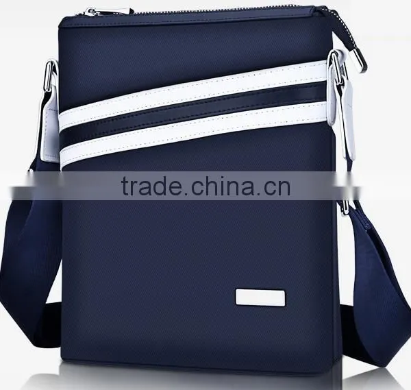2016 Customize Men Canvas School Bag Large Capacity Travel Shoulder Bag Messenger Handbag photo-5