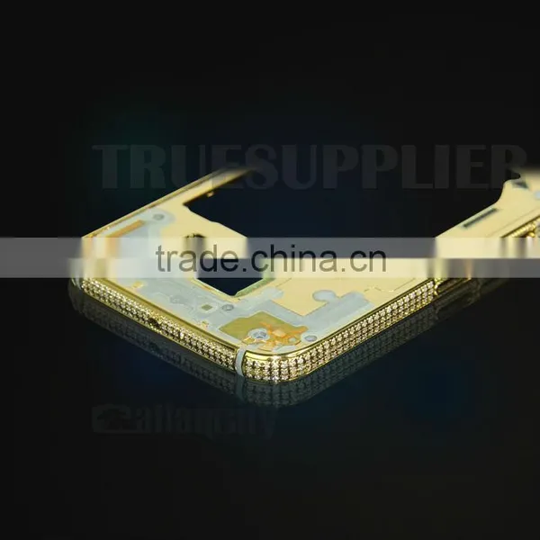 24Kt Gold Luxury Middle Plate for Samsung Galaxy s6 photo-5