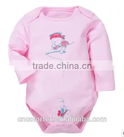 Long Sleeve Baby Bodysuit 3 Colors photo-4