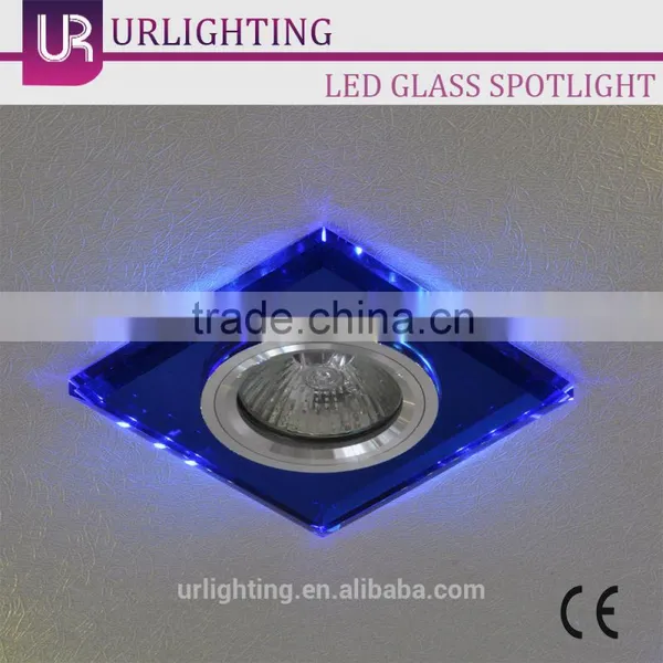 Blue Glass Surface Decoration Lighting Led Ceiling Light for Mr16 photo-2
