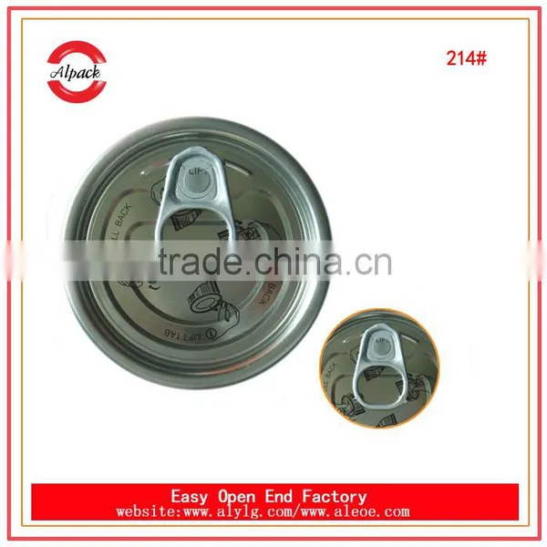 214# Tinplate Easy Open End & EOE for Canned Food