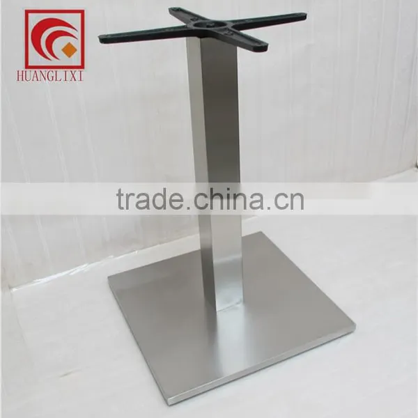 Restaurant Table Legs, Stainless Steel Table Leg, Brushed Stainless Steel Table Leg Parts,table Leg Brackets photo-2