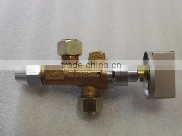 Hot Sale Industrial Brass Thermocouple Gas Detector With Shut-off Valve With Pilot Igniter photo-4