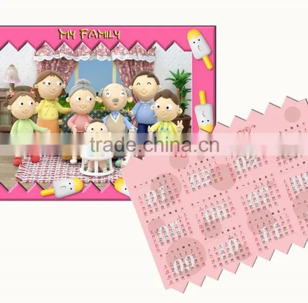 The Queen of Quality Paper Magnetic Photo Frame Promotional PVC Magnetic Photo Frame photo-6