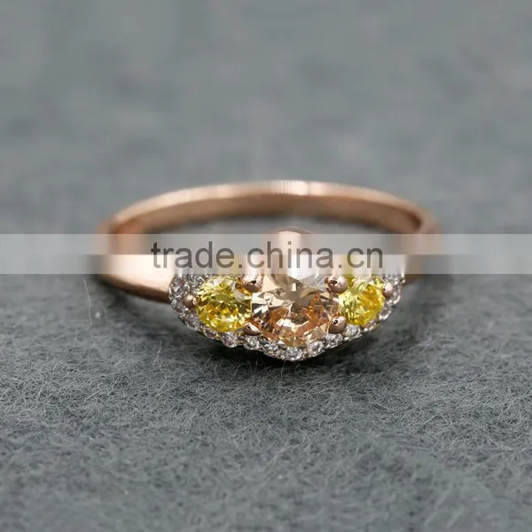14K Gold Vermeil Sterling Silver Two Tone Plating Daisy Flower Ring photo-5