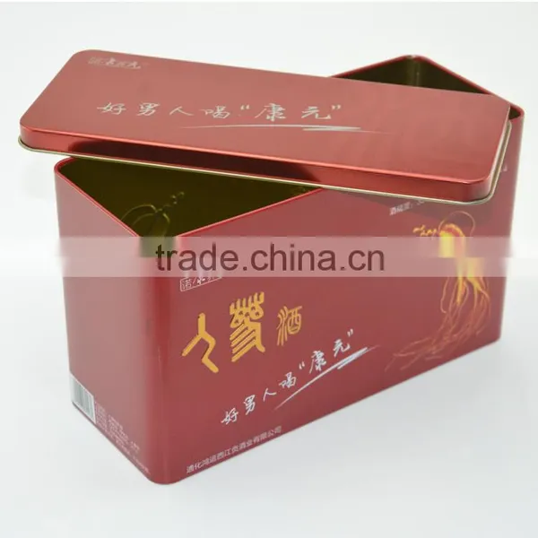 Large Metal Health Products /food/tea/tin Box photo-2
