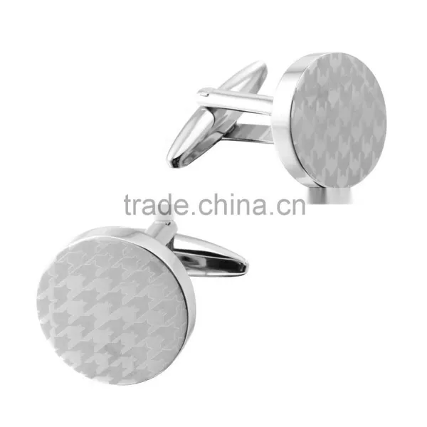 Wholesale Classical Metal Cufflinks Blank photo-2