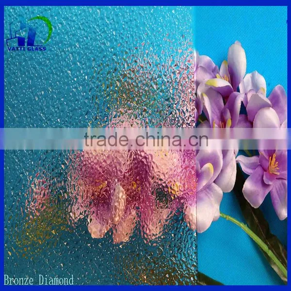 SGCC Certified - Tempered Glass/laminated Glass/embossed Glass Made Yuhua District 4 mm Glass Embossed Steel photo-5