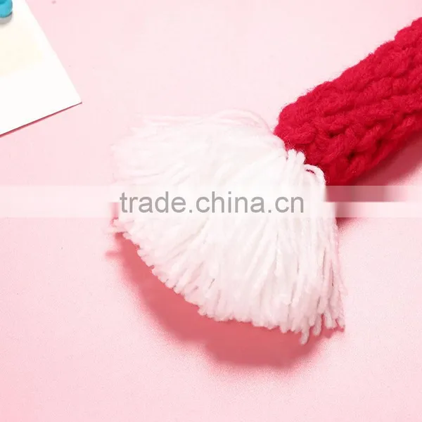 Hot Sale Knitted Christmas Hat Crochet Baby Beanie Hats photo-3