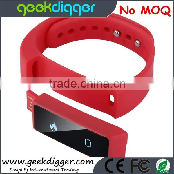 I5 Plus Smart Bluetooth 4.0 Watch IP67 Sleep Monitoring Sports Tracking Wristband Call Message Reminding Sedentary Alert photo-5