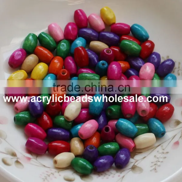 Diy Mixed Colorful Cube Wooden Bead Wholesale 5/6/8mm For Children Jewelry Kits photo-2