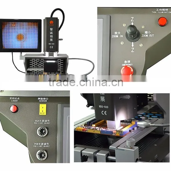 Top New Technology Laptop Motherboard Computer Virus Removal WDS-600 With Optical Alignment System photo-6