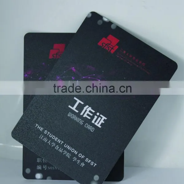 Factory Thick Design Hard Clear Plastic Transparent PVC Business Card With Standard Size photo-4