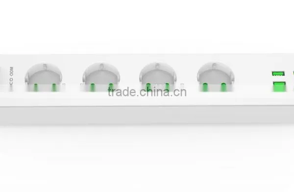 2015 HOT SALE ORICO OEM ODPC-4A4U Surge Protector With 4 Port Smart USB Charger Power Strip Eu Plug photo-2