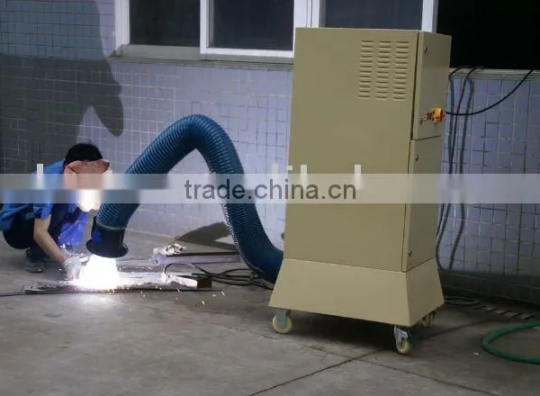 Mobile Welding Fume Collector With Exhaust Air Filtration Units