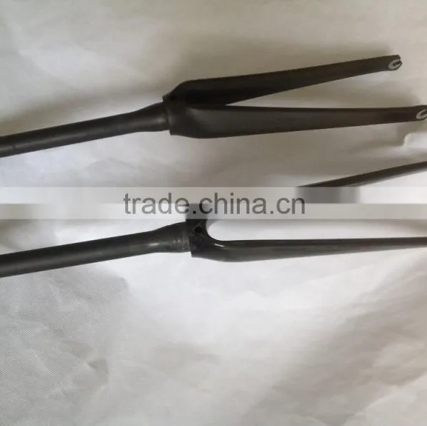 2016 Cheap Fixed Gear Road Bike Carbon Fork,carbon Front Fork. photo-3