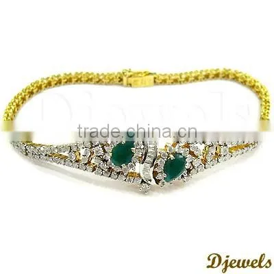 Gold Diamond Bracelets, Diamond Bracelets, Daimond Jewelry photo-2