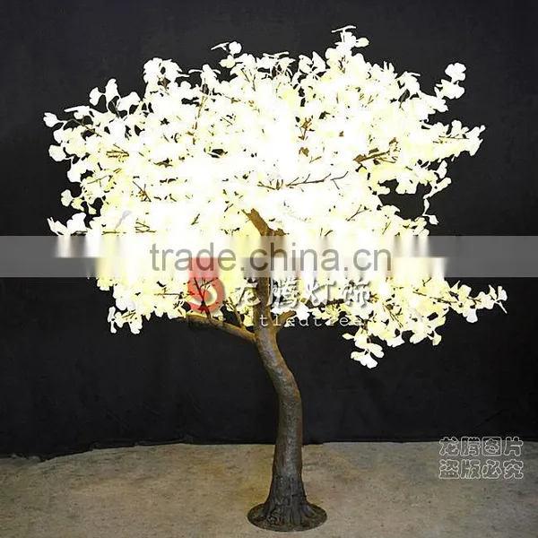 Led Maidenhair Tree, New Ginkgo Leaf Landscape Garden Tree Lights photo-2