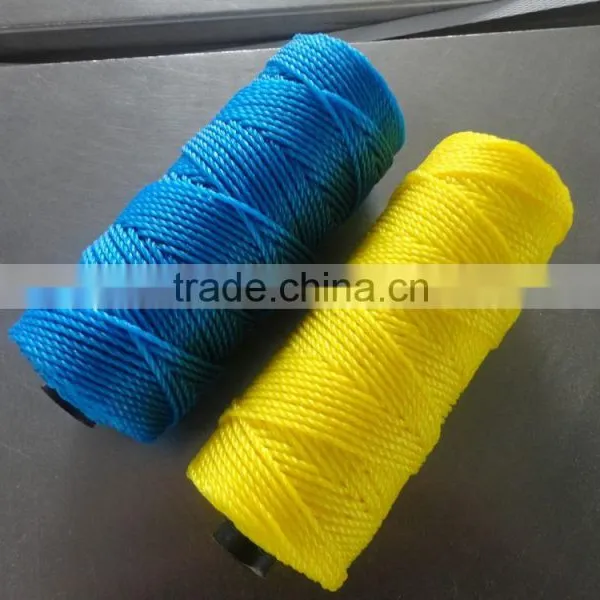 3 strand hdpe twist rope , polyethylene rope spools