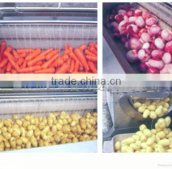 Commercial CE Approved Potato Washer and Peeler Machine photo-6