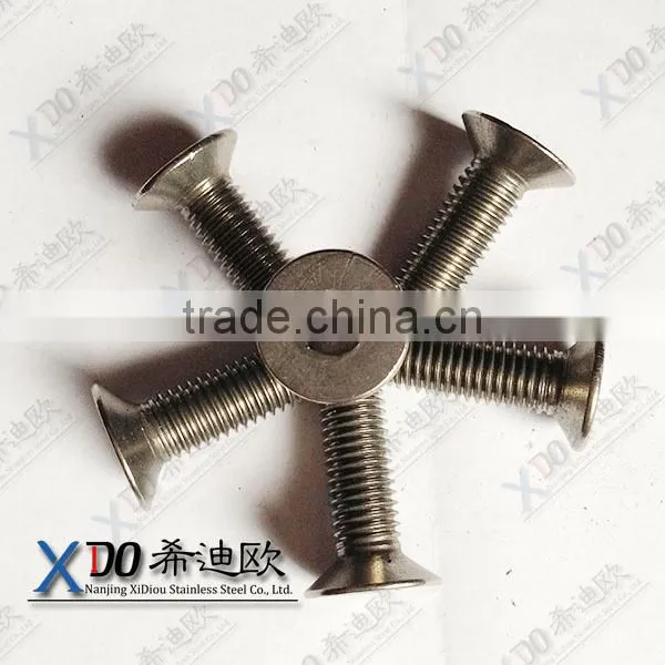 Inconel 600 UNS N06600 EN 2.4816 Alloy600 Hex Socket Countersunk Head Cap Screws photo-3