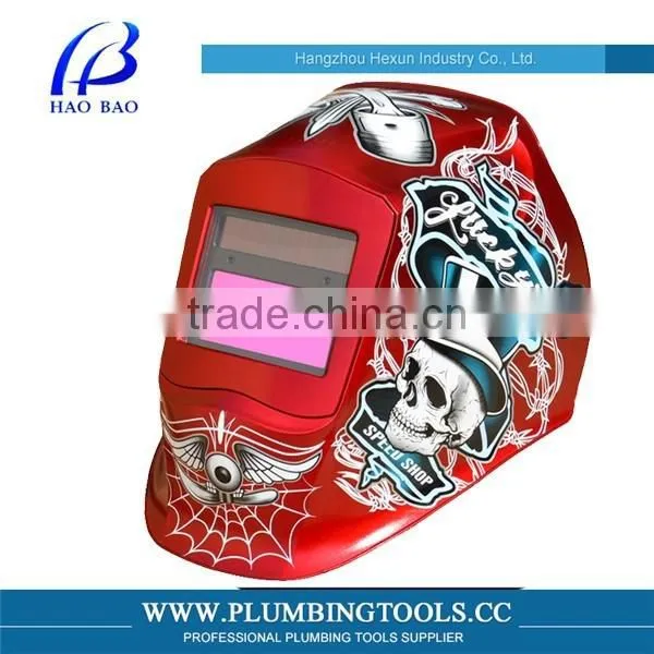 2014 Hot Sale HX-TN10 Electronic Welding Helmet CE ANSI Solar Weld Helmet photo-6