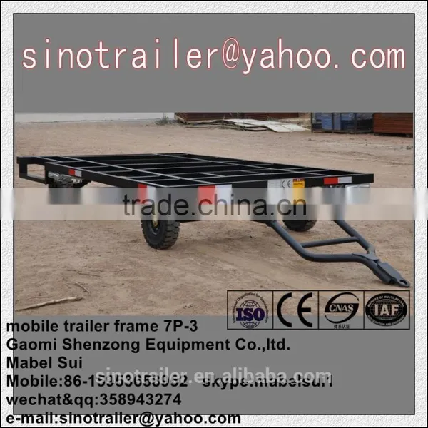 Toilet Trailer Chassis Mobile Trailer photo-3