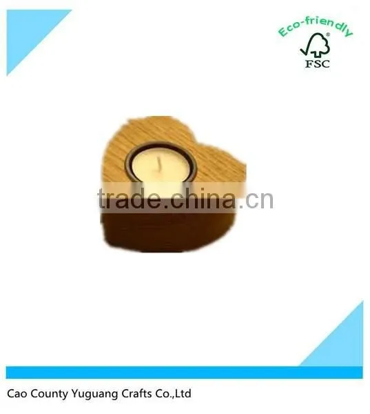 Wholesale Customized Wooden Tealight Candle Holder Holiday Decoration