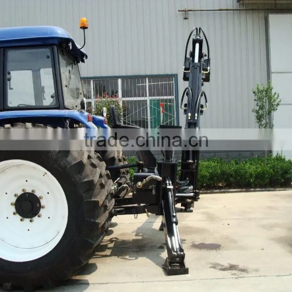 Hot Sale Biggest Huge Type Tractor PTO Use Hydraulic 180 Degree Swing Back Hoe Back Digger Excavator Lw-12 With CE Certification photo-2