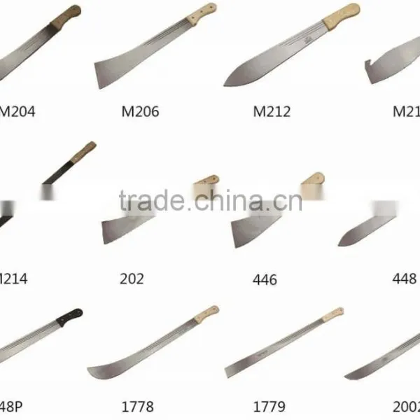 the Good Quality Carbon Garden Steel Machete With Wooden Handle photo-6